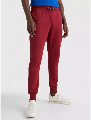 Tommy Hilfiger 1985 Solid Sweatpant Bottoms Rouge | 5641-NBGOQ