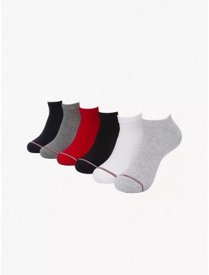 Tommy Hilfiger Ankle Sock 6-Pack Socks Multi | 1625-QZASE