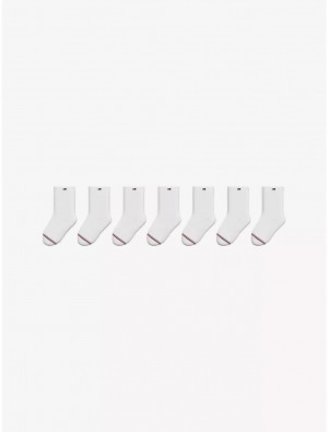 Tommy Hilfiger Babies' Sock 7-Pack Socks Classic White | 4830-YKJUX
