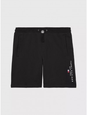 Tommy Hilfiger Classic Sweatshort Bottoms Dark Sable | 1759-IDHZS