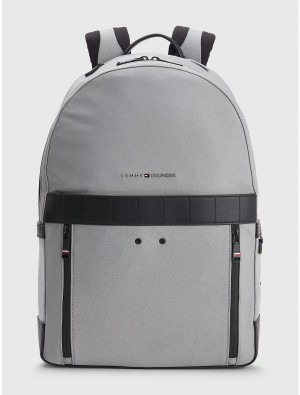 Tommy Hilfiger Commuter Backpack Bags Charcoal Gray | 2780-JKIZS