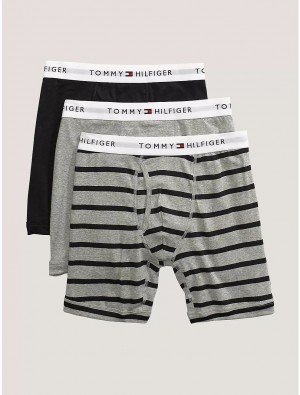 Tommy Hilfiger Cotton Classics Boxer Brief 3-Pack Underwear Night | 9841-URTCW