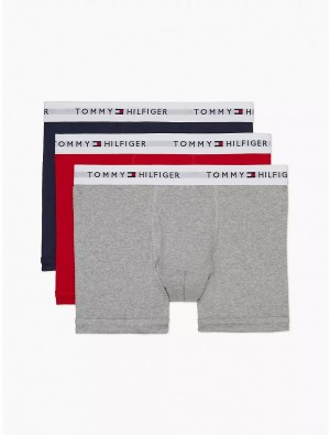 Tommy Hilfiger Cotton Classics Trunk 3-Pack Underwear Berber | 8794-OCTVM