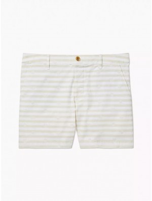 Tommy Hilfiger Crested Short Bottoms WHITE DOVE/MULTI | 9372-EUSGM