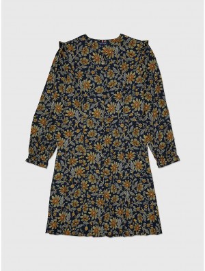 Tommy Hilfiger Floral Dress Dresses & Skirts Amber Glow multi | 3420-HGTWO