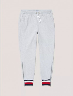 Tommy Hilfiger Heritage Sweatpant Bottoms Grey Heather | 2431-DAGVR