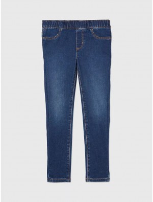 Tommy Hilfiger Kids' Slim Jean Jeans Dark Wash | 4937-PFIGN