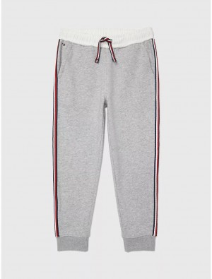 Tommy Hilfiger Kids' Solid Jogger Pants B14b Grey Heather | 7910-WHCUE