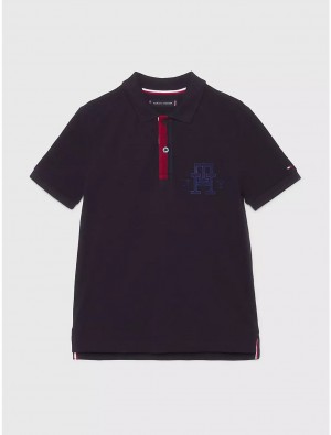 Tommy Hilfiger Kids' TH Polo Polos Desert Sky | 0463-ZENOW