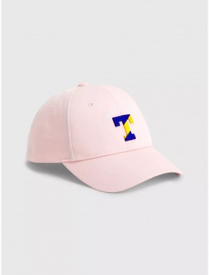 Tommy Hilfiger Kids' Varsity Cap Hats Pink Crystal | 1823-BCXIH