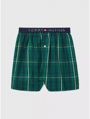 Tommy Hilfiger Multi-Pattern Woven Boxer Underwear Luna | 9625-IKJVH