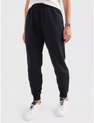 Tommy Hilfiger Relaxed Fit Solid Sweatpant Pants & Shorts Desert Sky | 8541-UJYQW