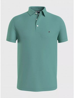 Tommy Hilfiger Slim Fit Tommy Polo Polos Mayon Bead | 4082-JDIOZ