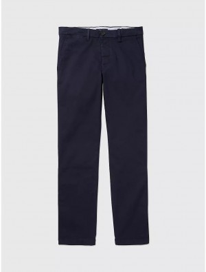 Tommy Hilfiger Stretch Chino Pant Bottoms Desert Sky | 9703-NIAEX