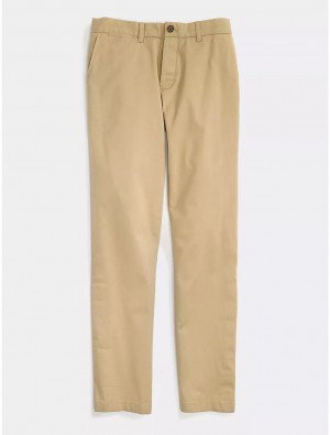 Tommy Hilfiger Stretch Chino Pant Bottoms Mallet | 0196-WOMTH