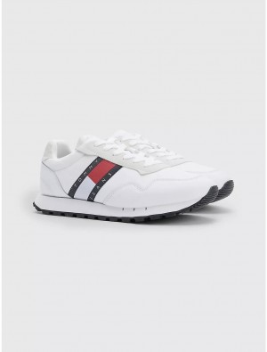 Tommy Hilfiger TJ Retro Sneaker Shoes White | 4038-VGSKI