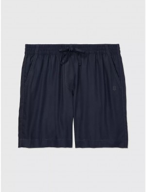 Tommy Hilfiger Tencel Pull-On Short Bottoms Desert Sky | 3210-USHJD