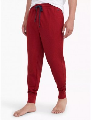 Tommy Hilfiger Thermal Drawstring Jogger Sleepwear Courrant | 9176-CZNHI