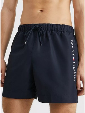 Tommy Hilfiger Tommy 7" Swim Trunk Bottoms Desert Sky | 3804-YBGHI