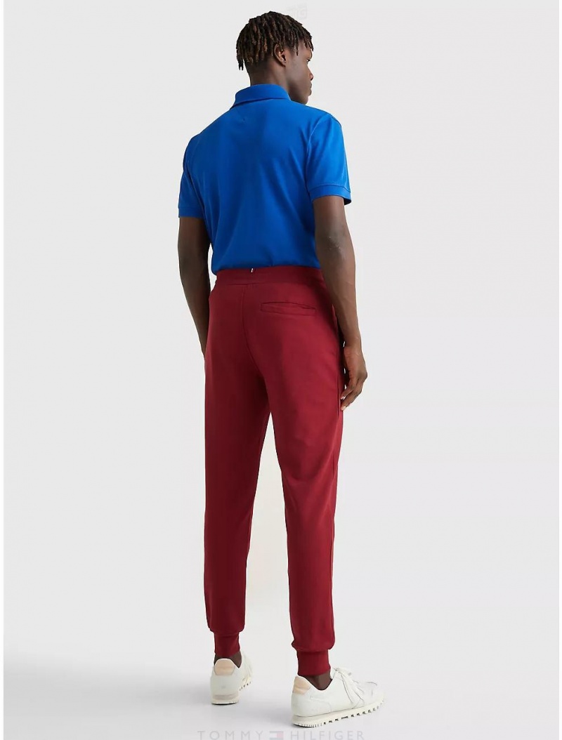 Tommy Hilfiger 1985 Solid Sweatpant Bottoms Rouge | 5641-NBGOQ