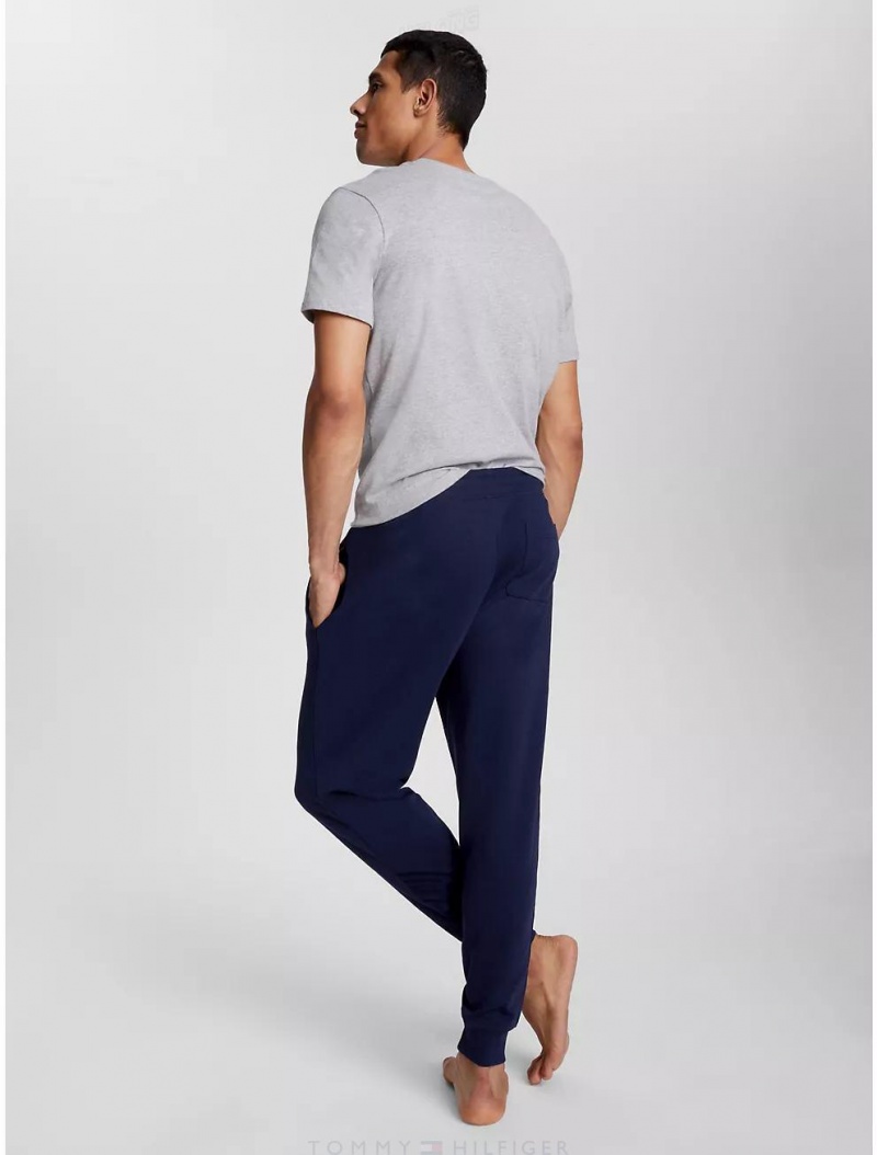 Tommy Hilfiger 85 Jogger Pant Sleepwear Dark Navy | 8963-GZXLO