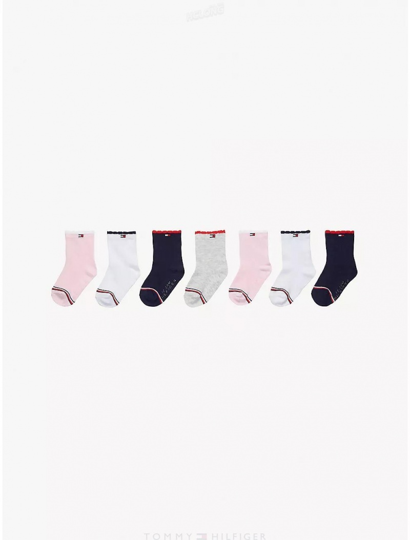 Tommy Hilfiger Babies' Sock 7-Pack Socks Multi | 9624-JSOWV