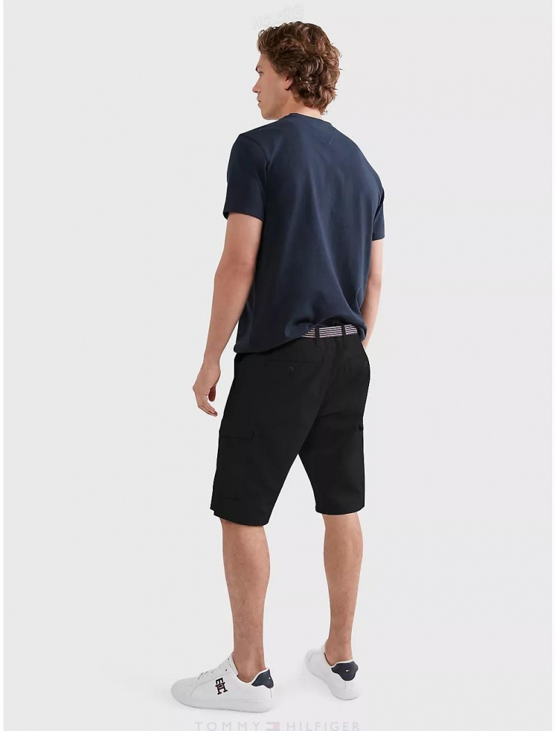 Tommy Hilfiger Belted Cargo Short Pants & Shorts Dark Sable | 5976-YPCGH