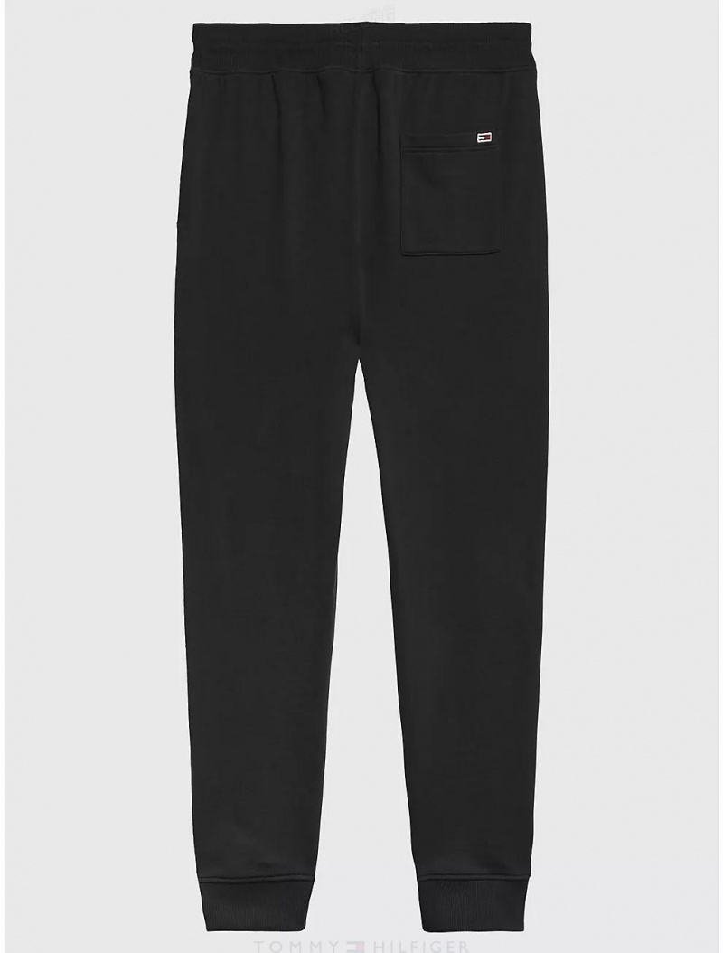 Tommy Hilfiger Big And Tall Slim Fit NYC Sweatpant Big & Tall Black | 4296-XAQNF