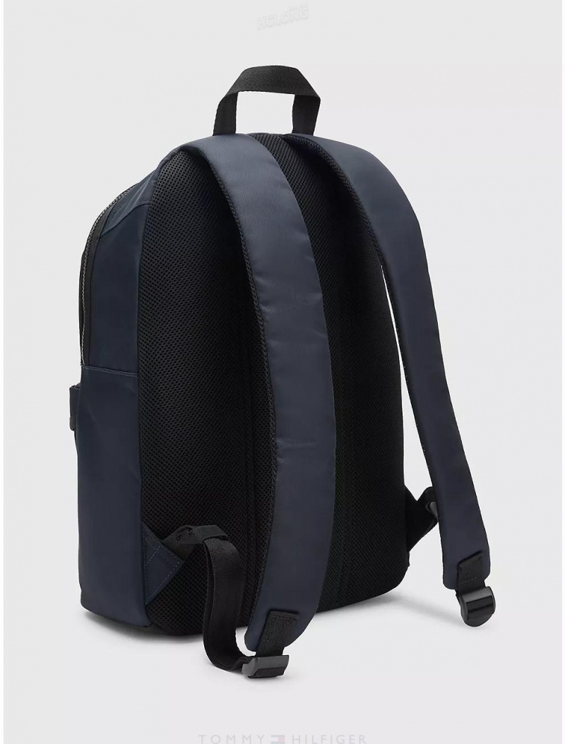 Tommy Hilfiger City Backpack Bags Space Blue | 8792-PJRAG