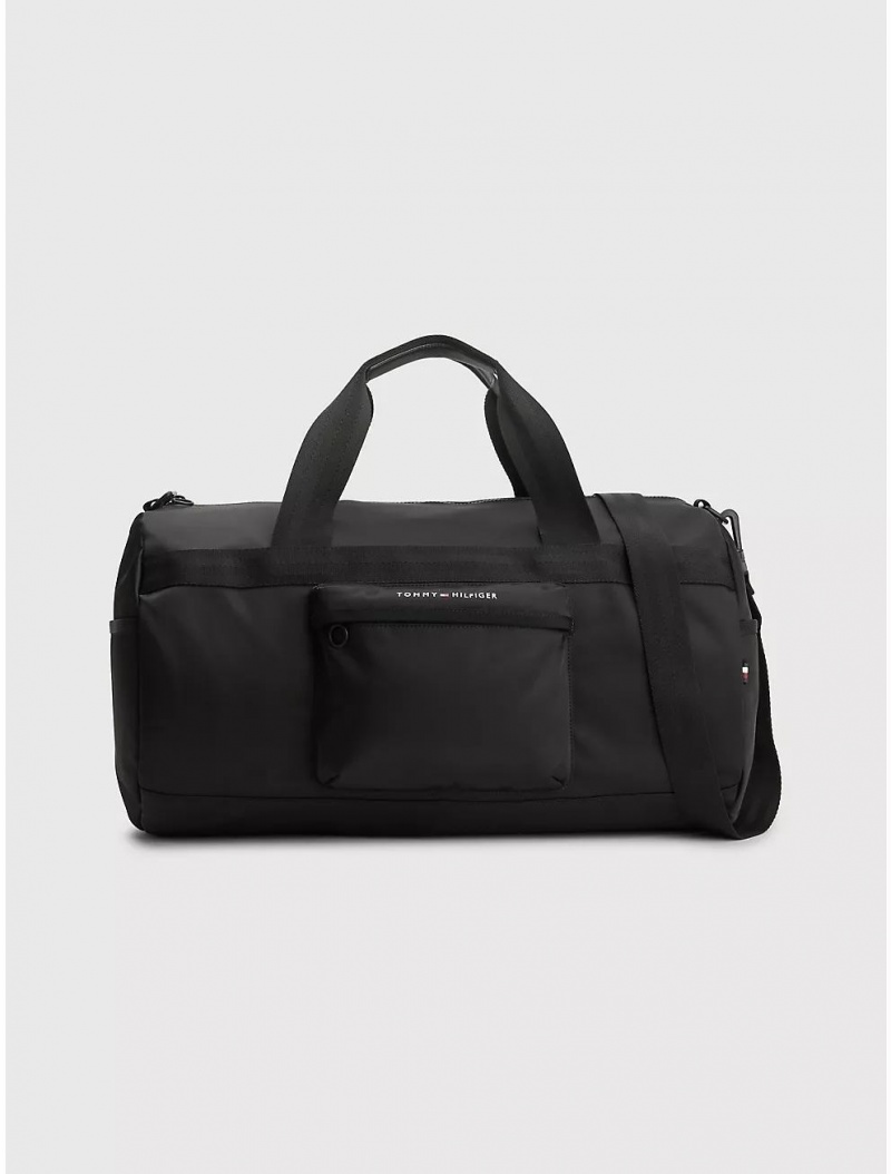 Tommy Hilfiger City Duffle Bags Black | 7950-RJKFS