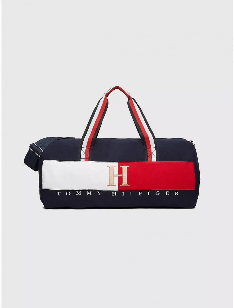 Tommy Hilfiger Classic Duffle Bag Bags Sky Captain | 0162-XOPJS