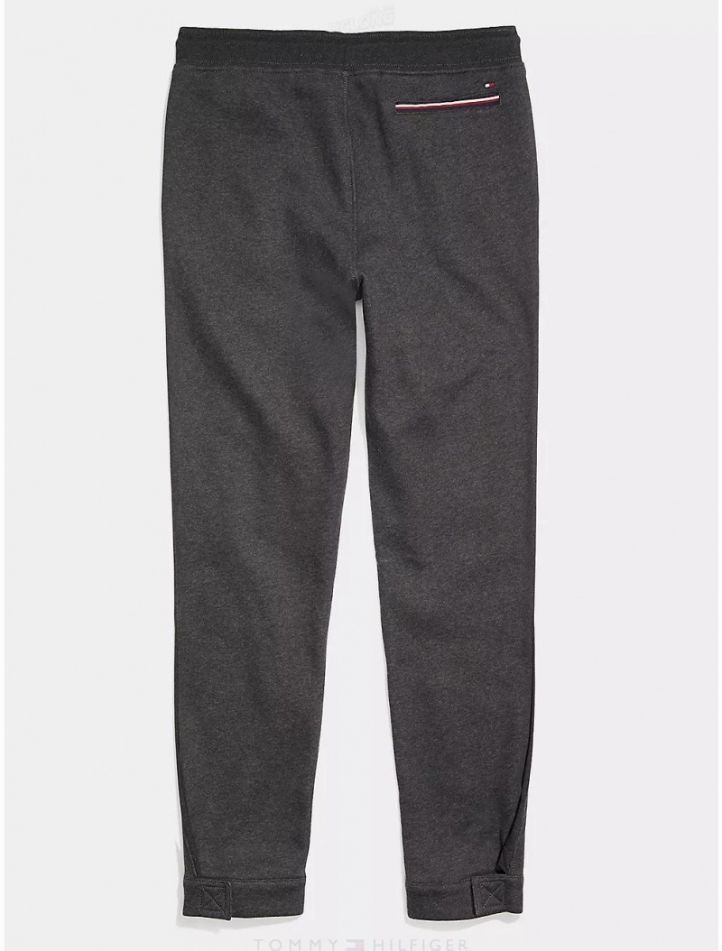 Tommy Hilfiger Classic Sweatpant Bottoms Charcoal Grey Heather | 6437-WDYJG