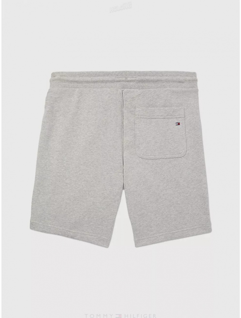 Tommy Hilfiger Classic Sweatshort Bottoms Grey Heather | 7856-ENSJL