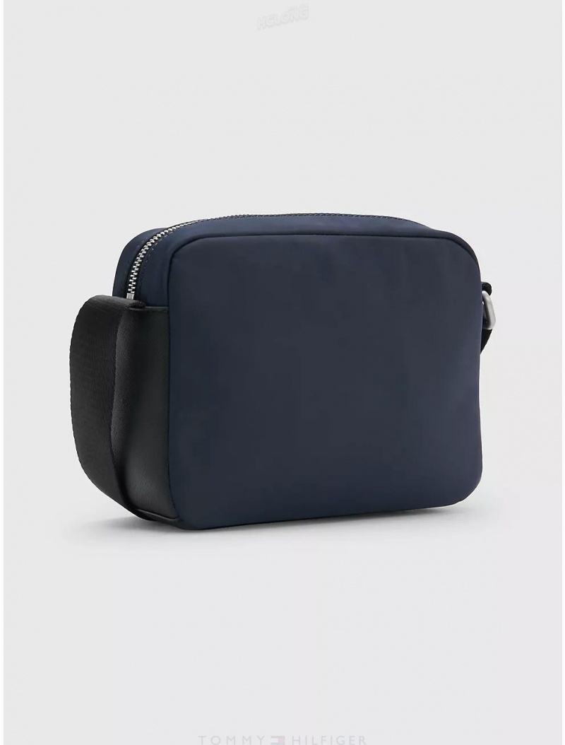 Tommy Hilfiger Commuter Nylon Camera Bag Bags Space Blue | 3678-ZGSXQ