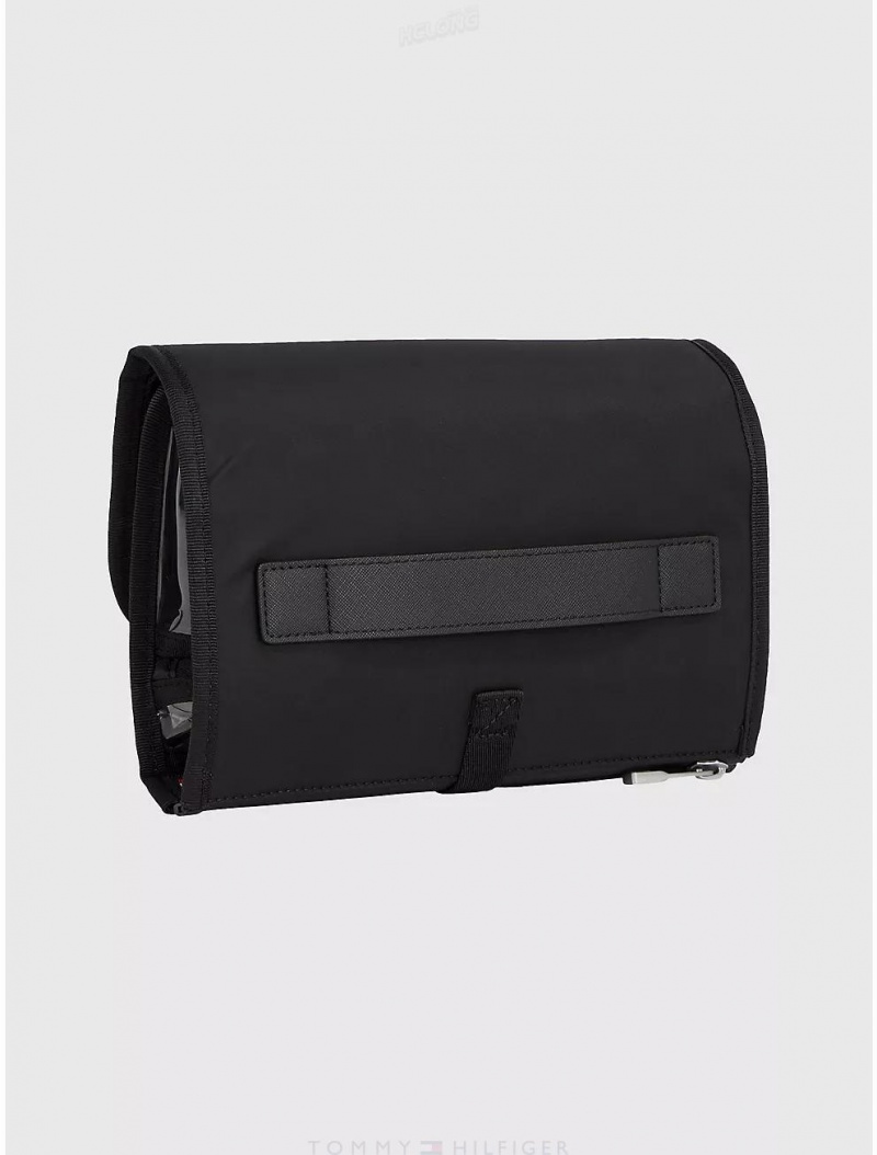 Tommy Hilfiger Commuter Washbag Bags Black | 0986-REYQM