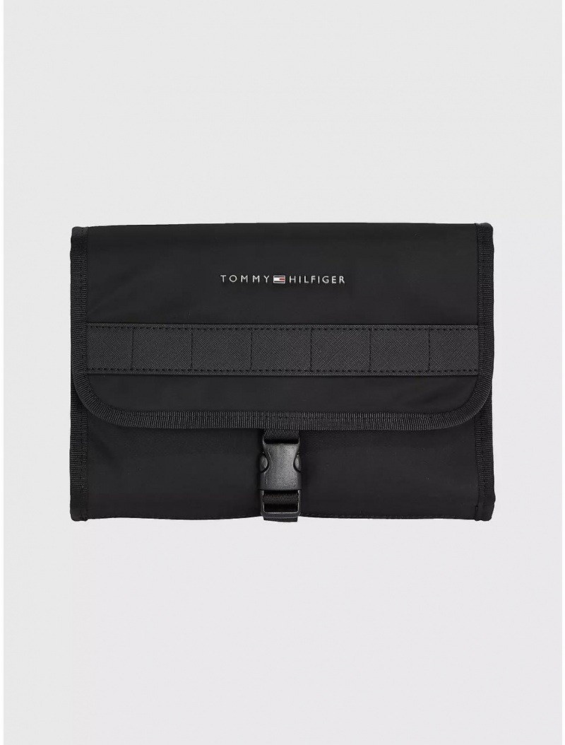 Tommy Hilfiger Commuter Washbag Bags Black | 0986-REYQM