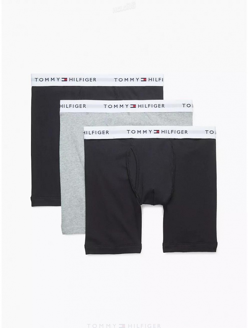 Tommy Hilfiger Cotton Classics Boxer Brief 3-Pack Underwear Multi | 4915-FBMTP