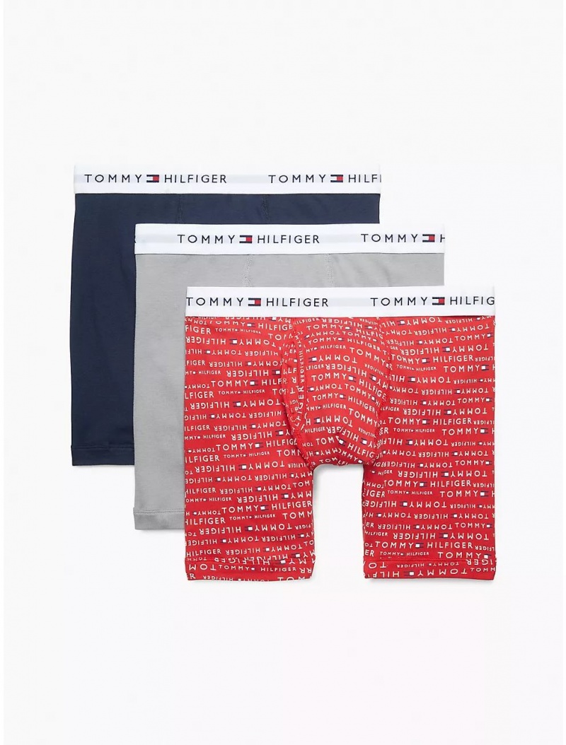 Tommy Hilfiger Cotton Classics Boxer Brief 3-Pack Underwear 619 Turnip | 6219-JDYOH