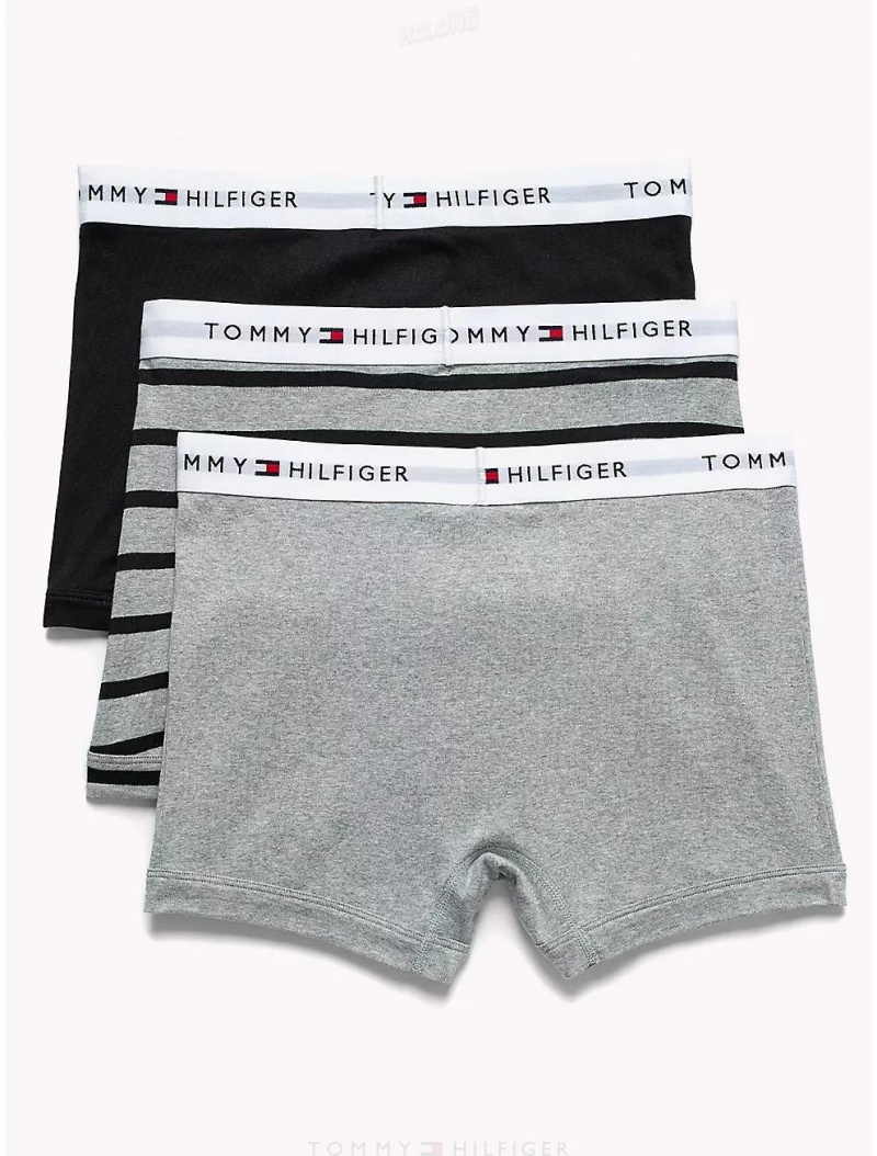 Tommy Hilfiger Cotton Classics Trunk 3-Pack Underwear Night | 1438-GNRSJ