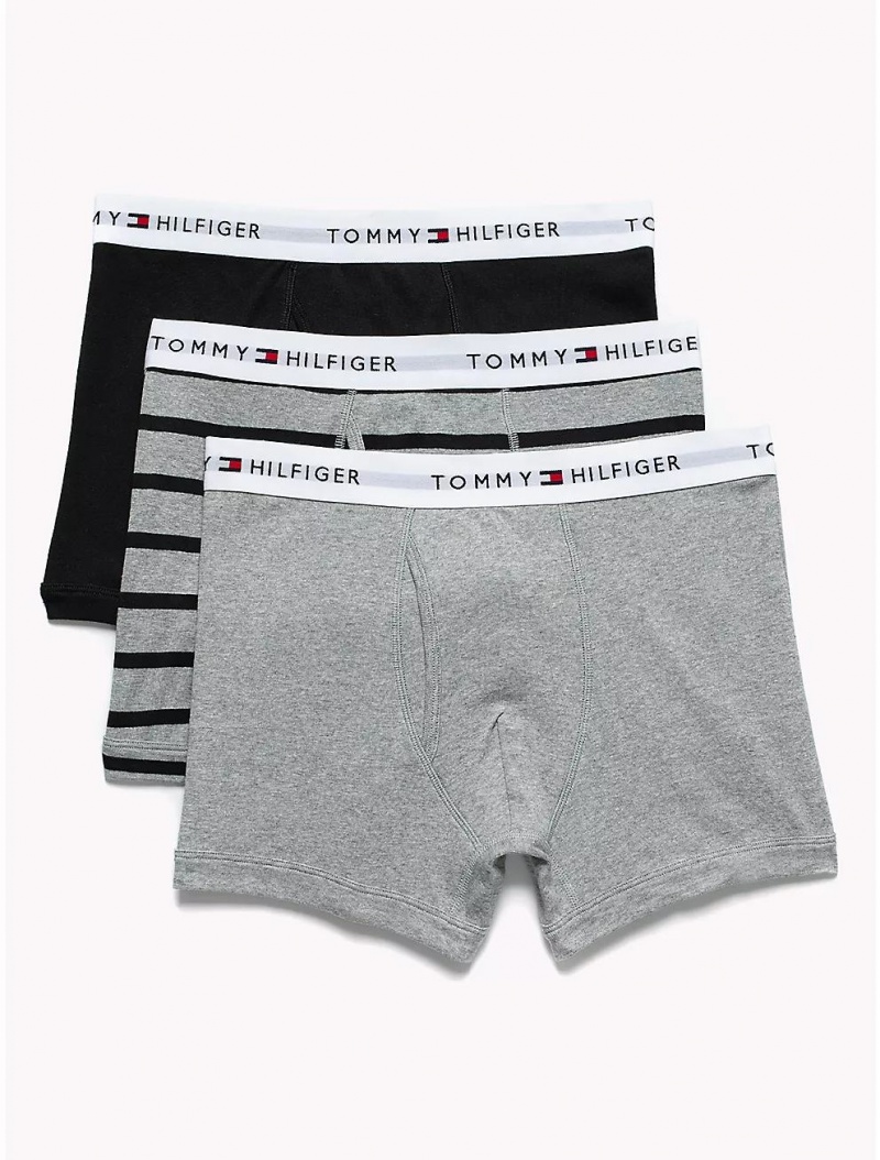 Tommy Hilfiger Cotton Classics Trunk 3-Pack Underwear Night | 1438-GNRSJ