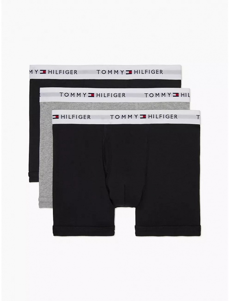 Tommy Hilfiger Cotton Classics Trunk 3-Pack Underwear Multi | 3078-LUFXH