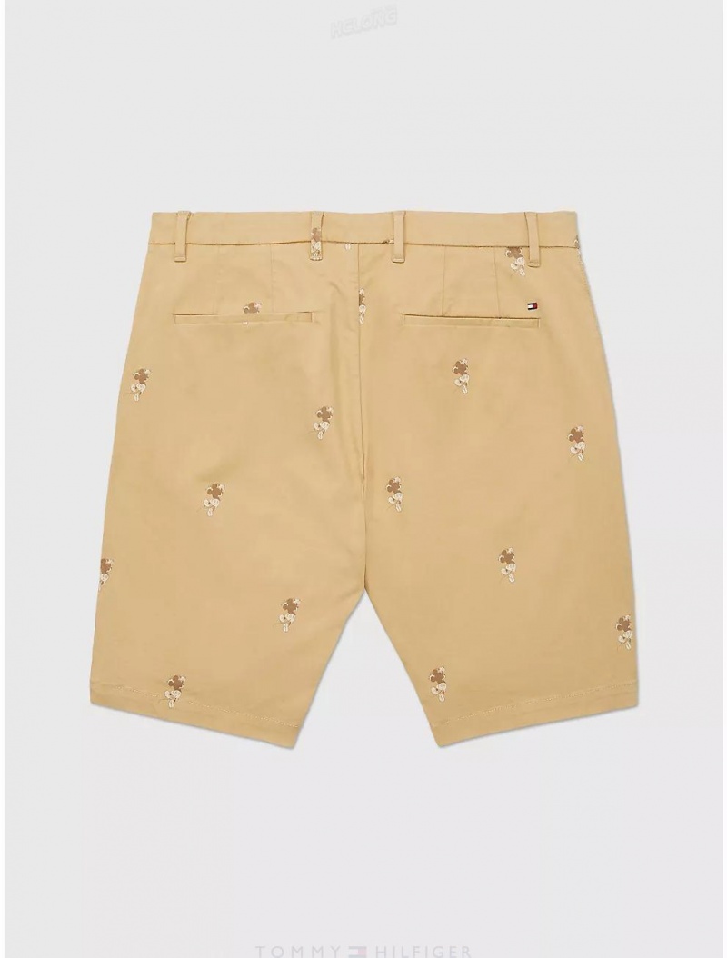 Tommy Hilfiger DISNEYxTOMMY Chino Short Bottoms Dark Barley | 1053-KGDUW