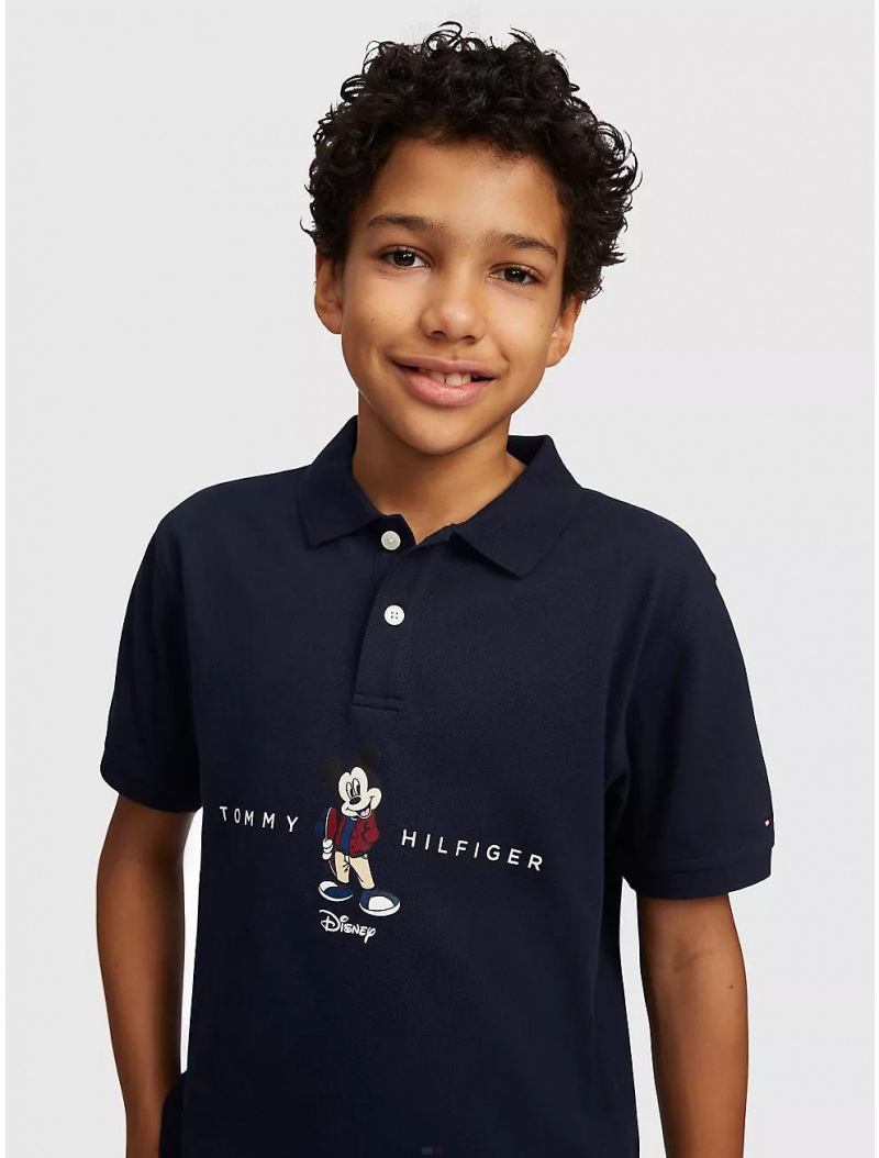 Tommy Hilfiger DISNEYxTOMMY Little Kids' Polo DISNEYxTOMMY Desert Sky | 9718-BEPAH