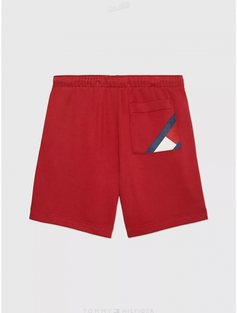 Tommy Hilfiger DISNEYxTOMMY Sweatshort Bottoms Regatta Red | 5629-SJTQE