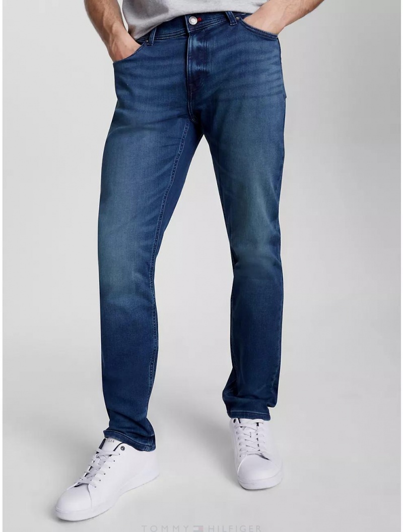 Tommy Hilfiger Denton Straight Fit Dark Blue Wash Jean Jeans DARK TINT | 1463-HBVOA