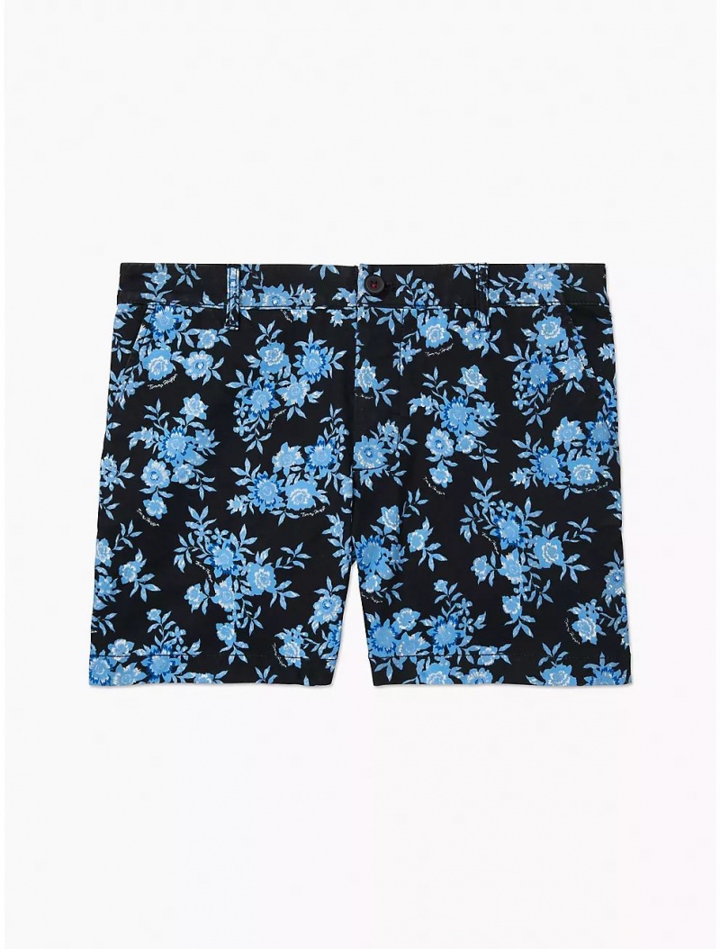 Tommy Hilfiger Floral Short Bottoms BLACK/MULTI | 2934-TAWSH