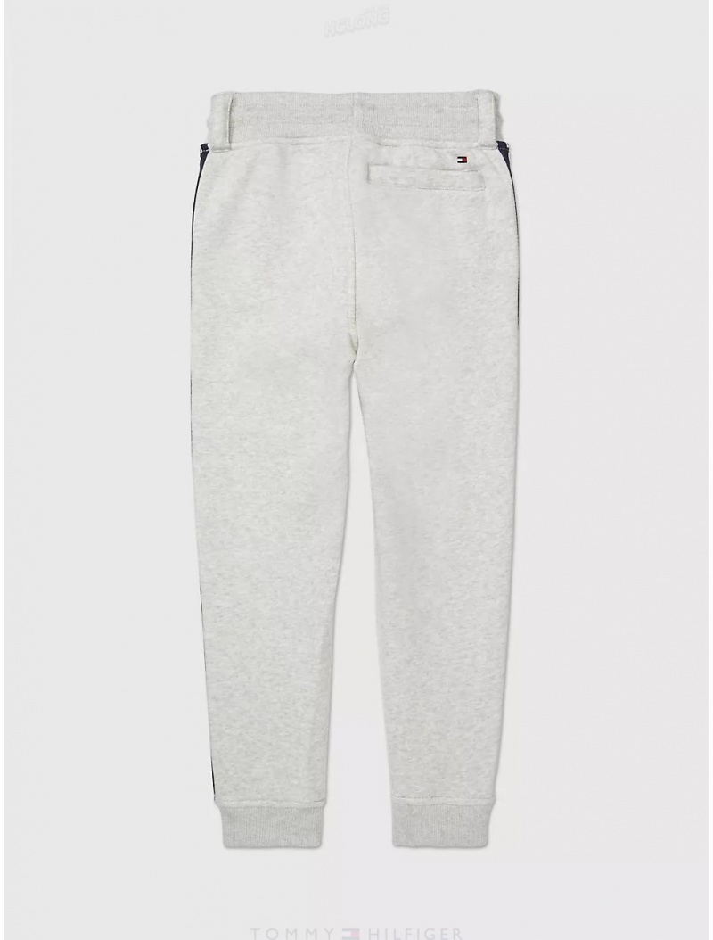 Tommy Hilfiger Glow In The Dark Sweatpant Bottoms Light/Pastel Grey | 2516-AFGIZ