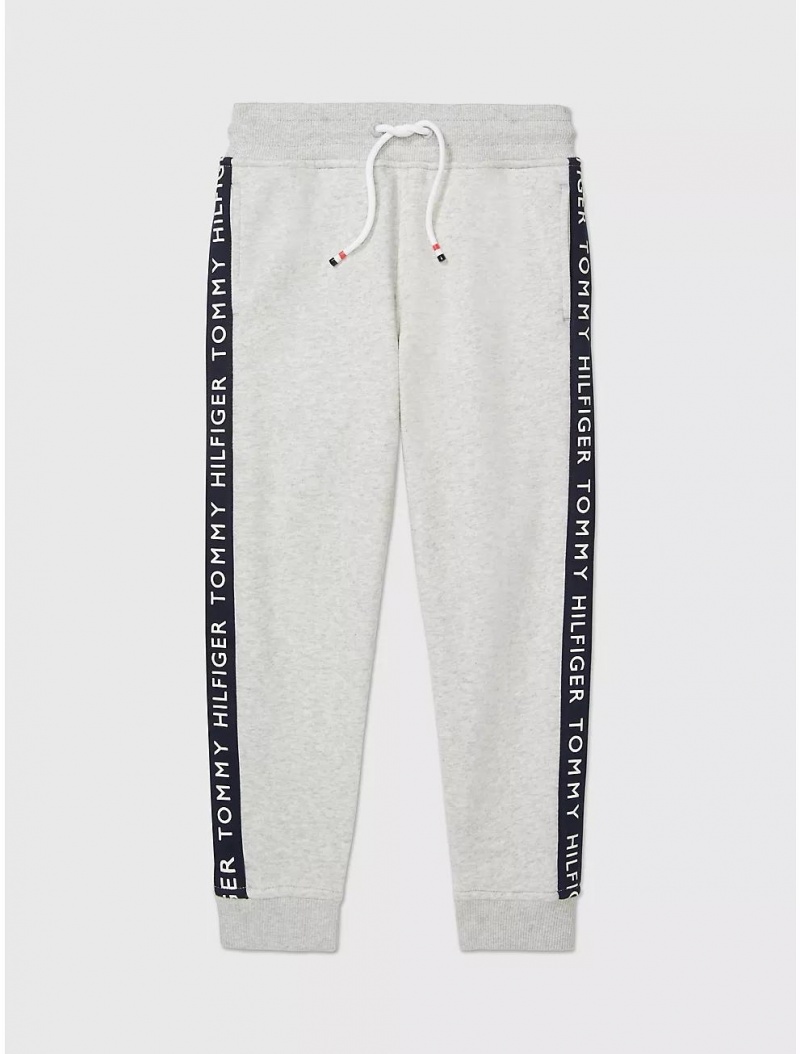 Tommy Hilfiger Glow In The Dark Sweatpant Bottoms Light/Pastel Grey | 2516-AFGIZ