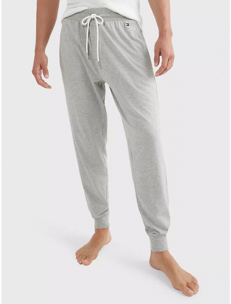 Tommy Hilfiger Hilfiger Lounge Jogger Sleepwear Grey Heather | 7890-PBDZT