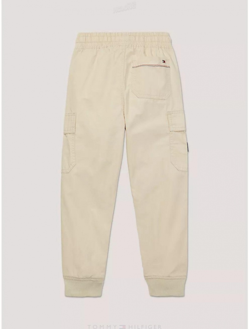 Tommy Hilfiger Kids' Cargo Jogger Pant Pants Palamino | 7852-XVAFH